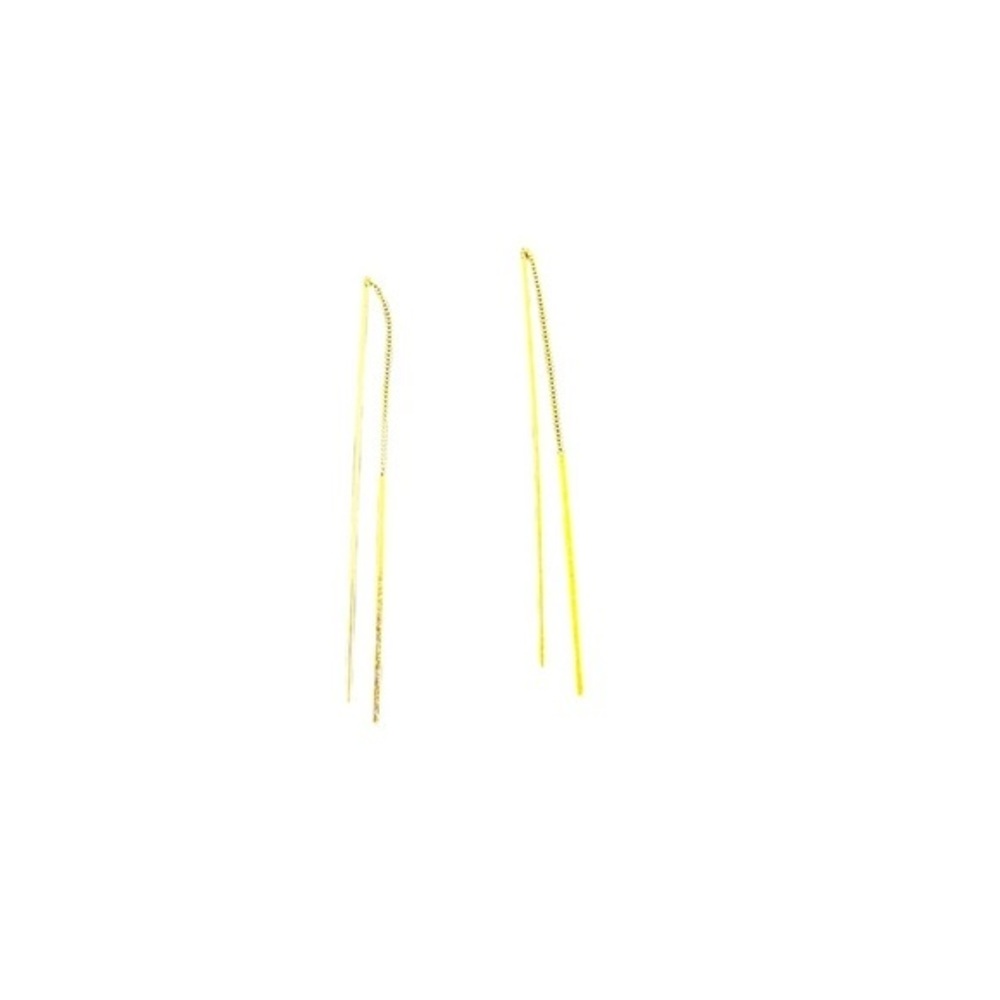 Dangle Gold Plated Earrings